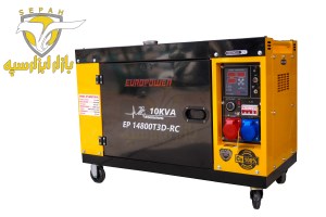 موتور برق دیزلی سایلنت EUROPOWER مدل EP14800T3D-RC